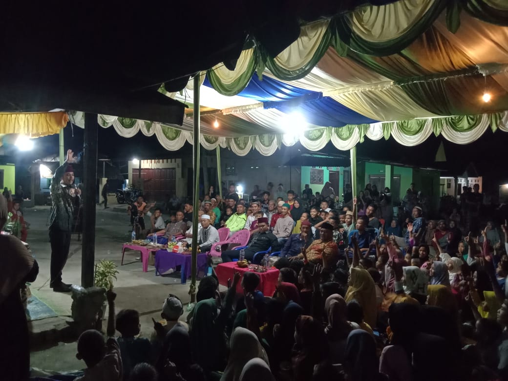 Perwiritan Al Hikmah Bersama Pemdes Bagan Kuala Gelar Peringatan Isra’ Mi’raj 1444 Hijriah