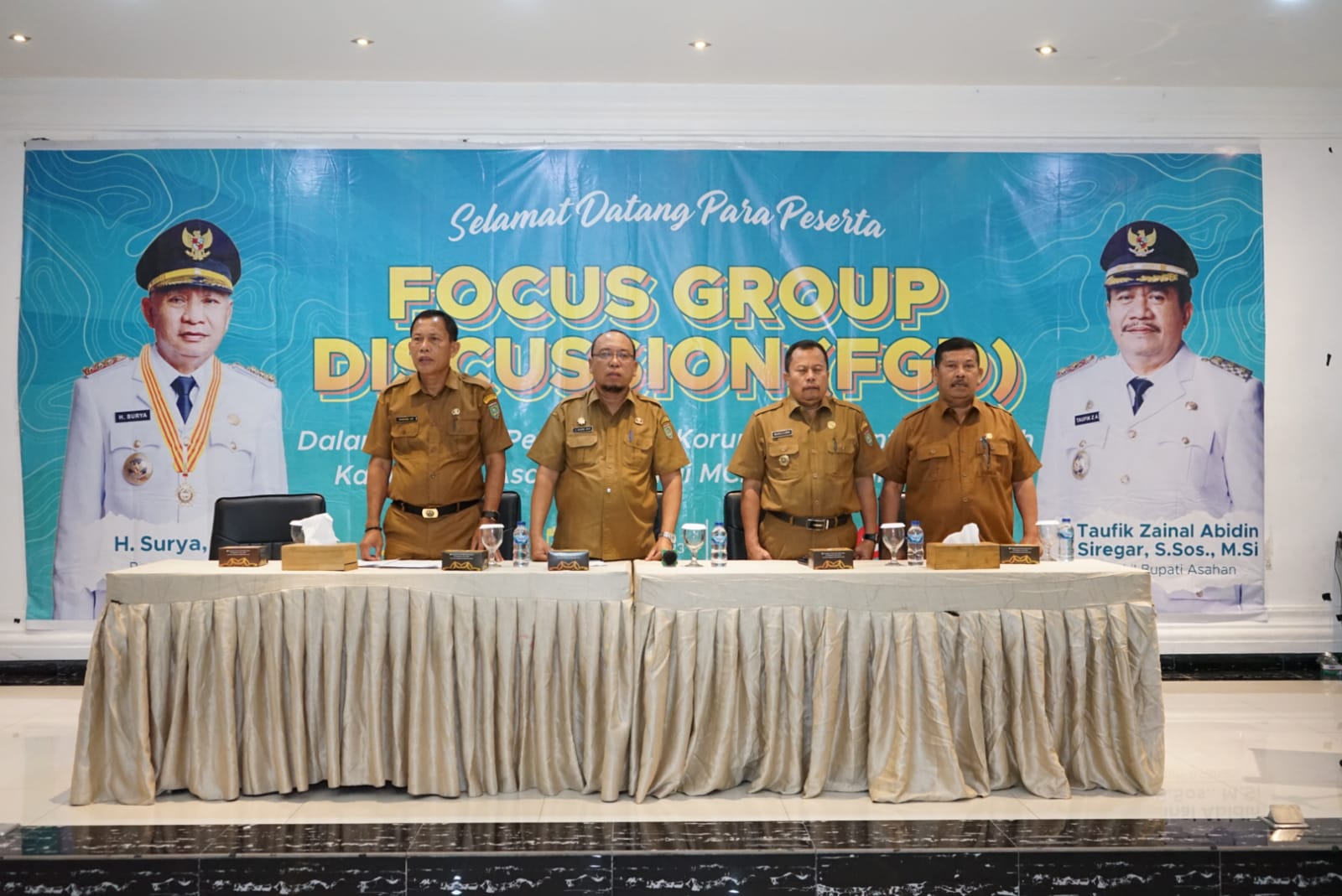 Bupati Asahan Buka Focus Group Discussion (FGD)