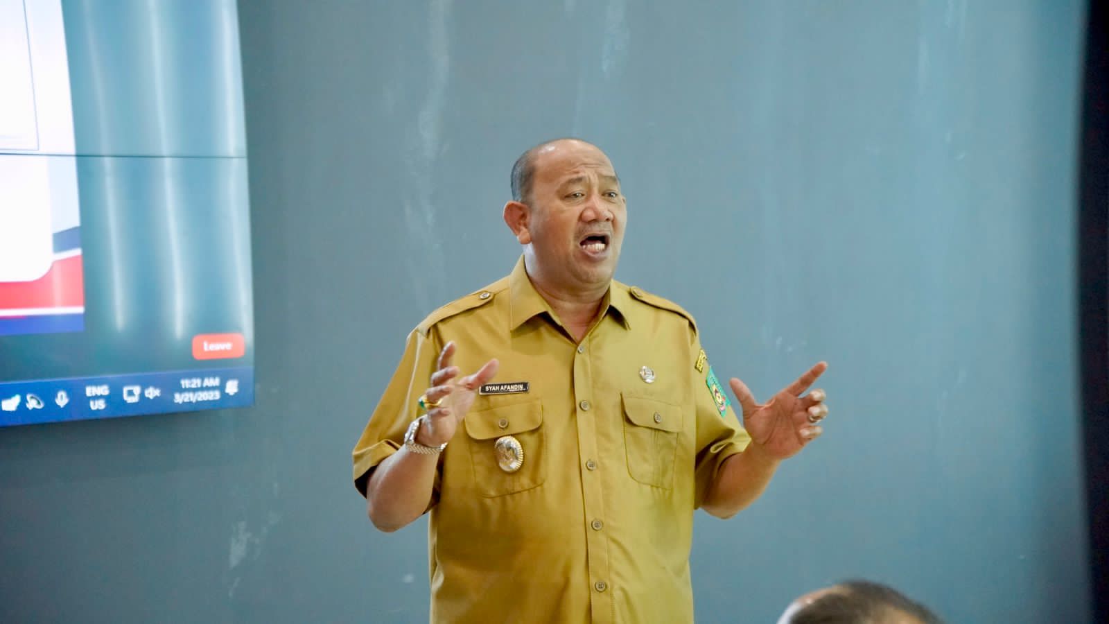 Syah Afandin Minta Jajaran Pemkab Langkat Segera Selesaikan MCP