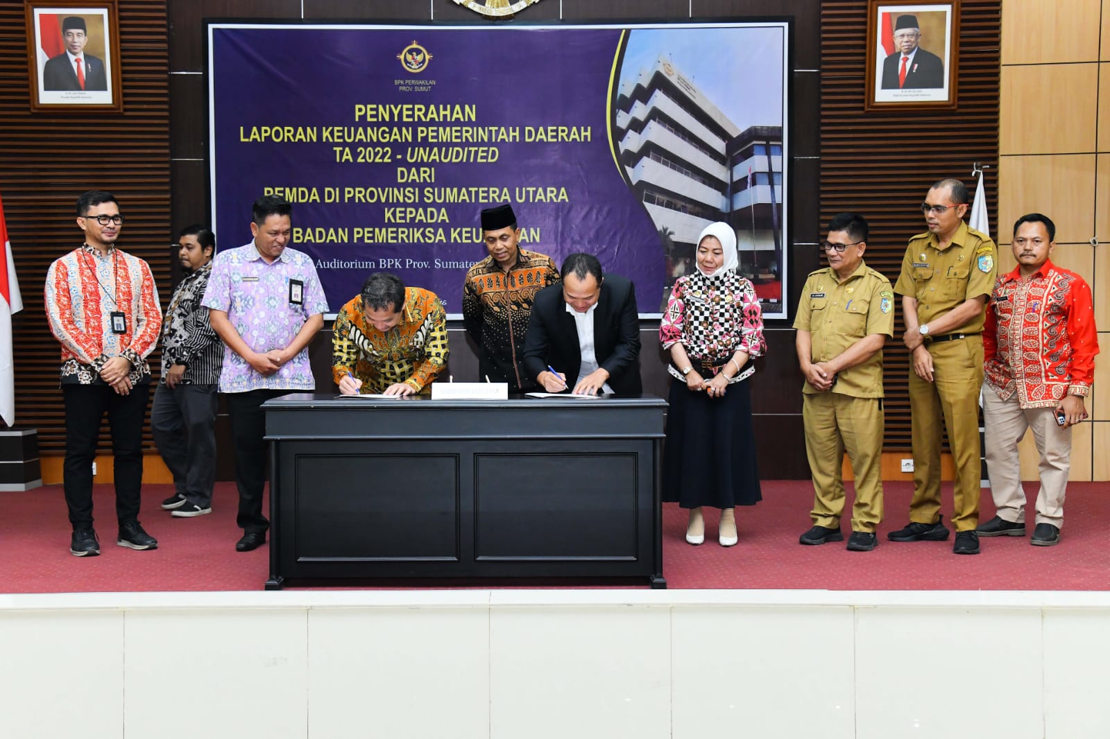 BPK RI Perwakilan Sumut Apresiasi Pemkab Batu Bara Serahkan LKPD Unaudited TA 2022 Tepat Waktu