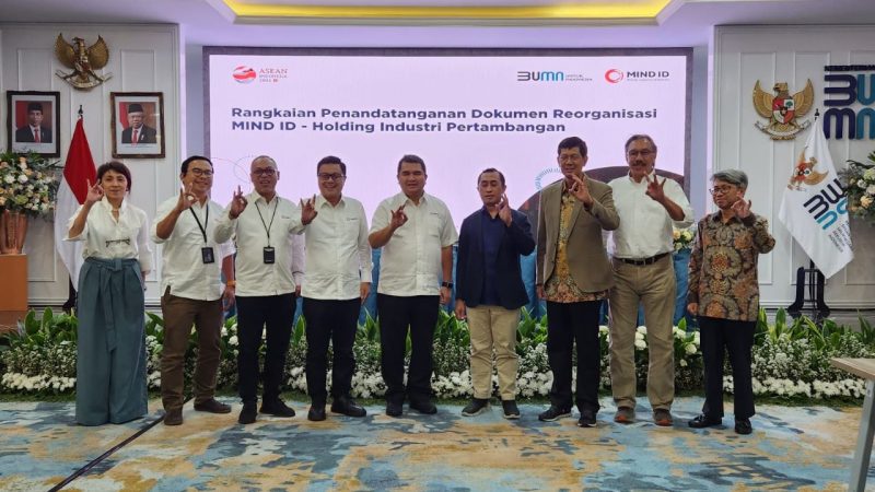 MIND ID – INALUM Lakukan Penandatanganan Transformasi, INALUM Fokus Hilirisasi Aluminium Nasional