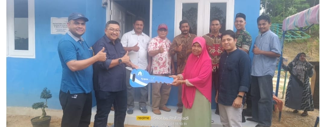 Program Bedah Rumah Berlanjut, Medco E&P Malaka Mendapat Apresiasi