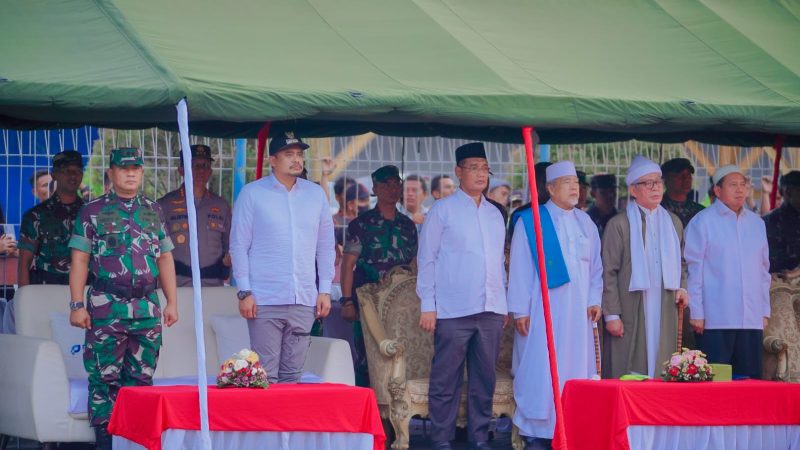 Dampingi Panglima TNI Lepas Satgas Yonif 125/SMB, Bobby Nasution: Selamat Bertugas Jaga Perbatasan