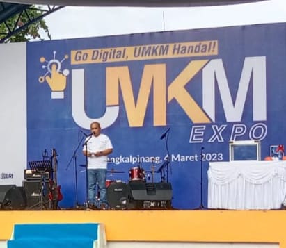 Walikota Molen Hadiri UMKM Expo Dan Jalan Sehat Oleh DJPB Bangka Belitung