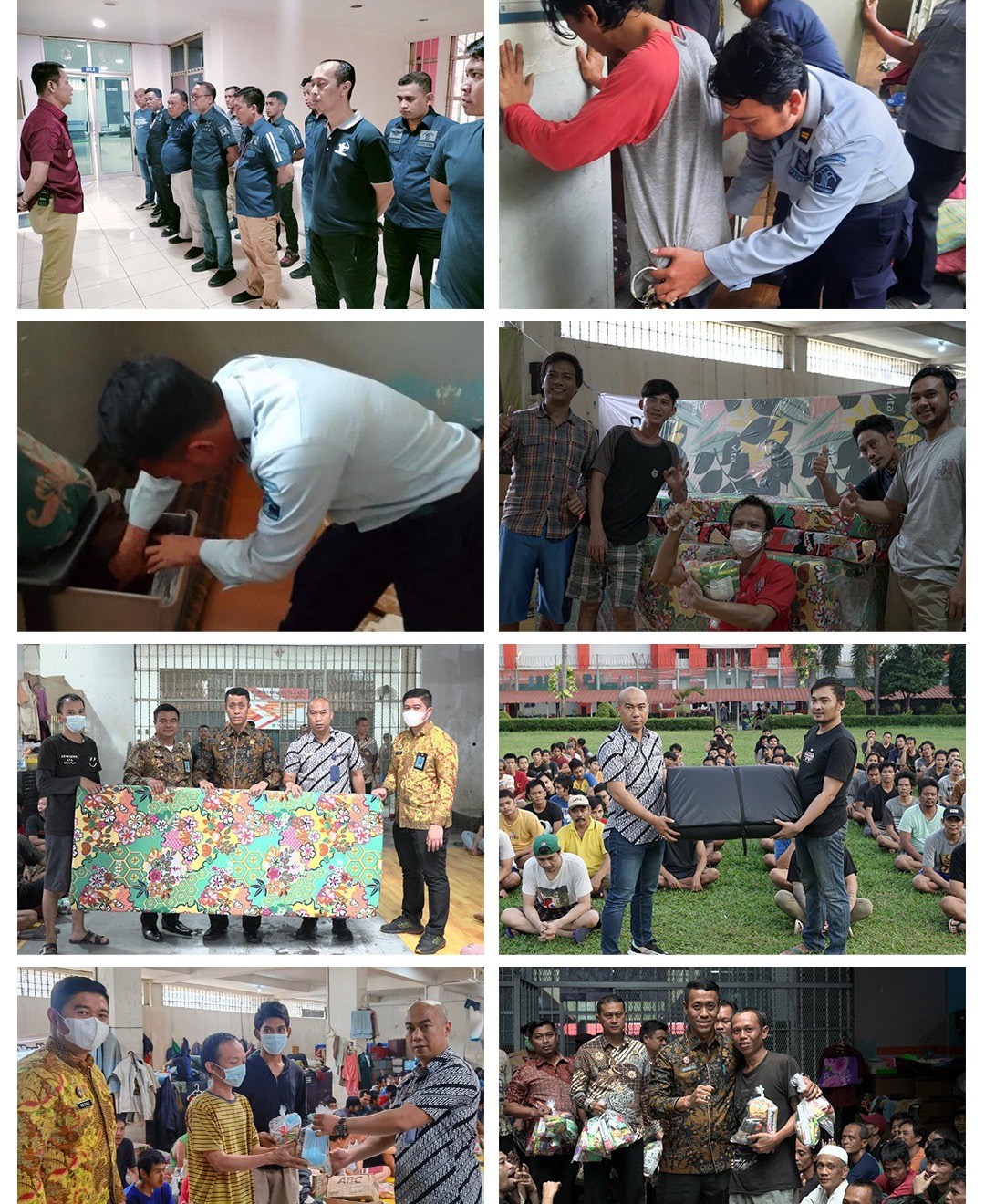 Tingkatkan Kewaspadaan Dan Ketertiban Di Bulan Ramadhan, Rutan Cipinang DKI Jakarta Kembali Laksanakan Razia Kamar Hunian