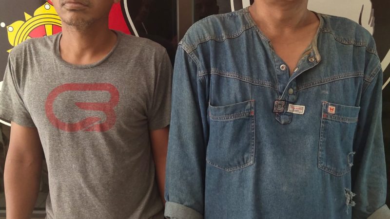 2 Pelaku Pencurian Barang Belanjaan Berhasil Di Amankan Satreskrim Polres Asahan