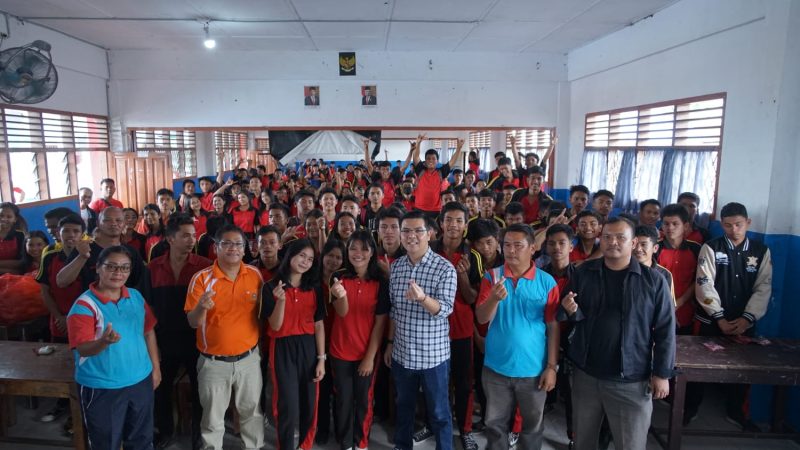 Motivasi Pelajar SMK GKPI 1 Siantar, Bane Ajak Berani Wujudkan Mimpi