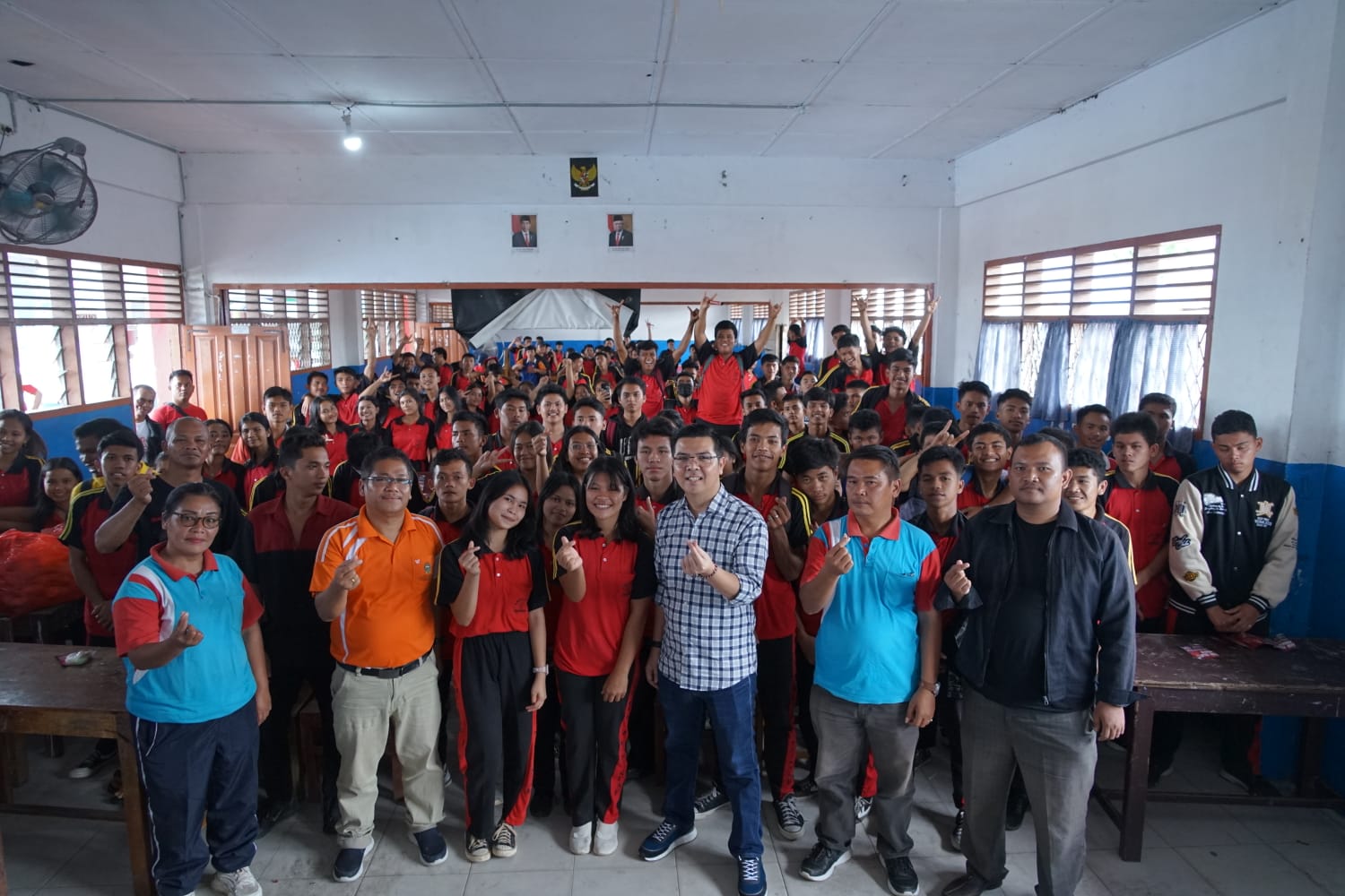 Motivasi Pelajar SMK GKPI 1 Siantar, Bane Ajak Berani Wujudkan Mimpi