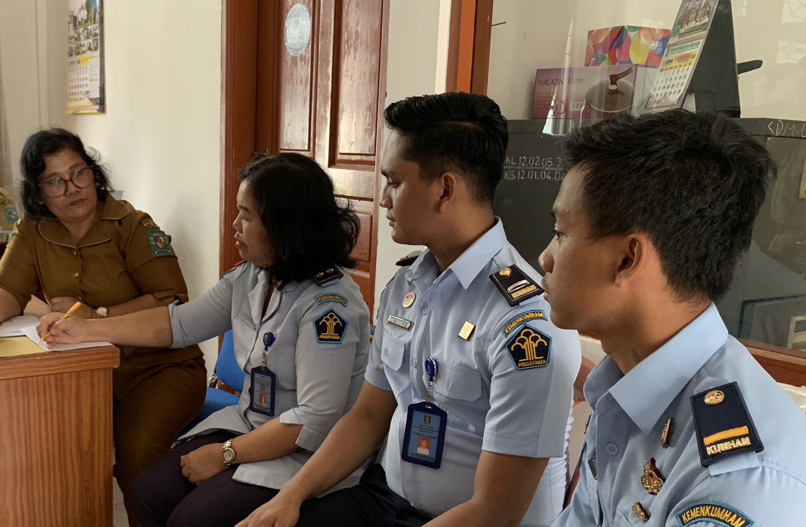 Lapas Narkotika Kelas IIA Pematangsiar Perpanjang Sertifikat Laik Hegiene