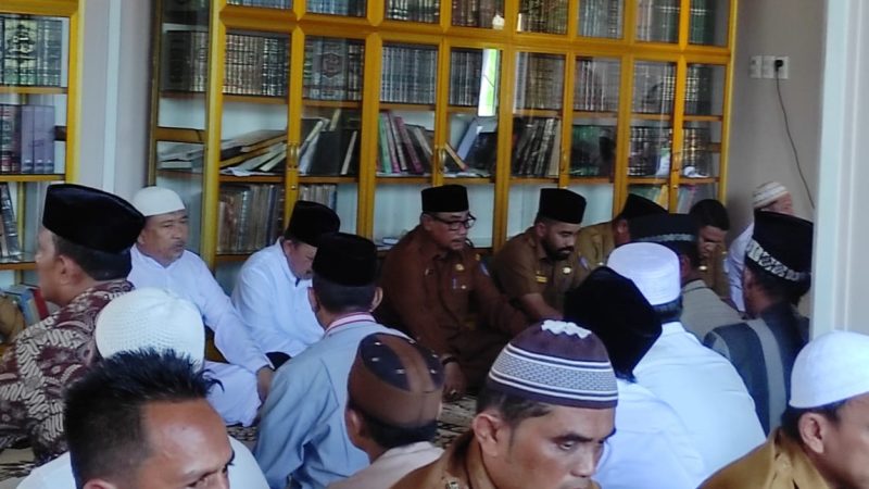 Pj Walikota Langsa Bersama OPD dan MPU Takziah Ke Rumah Abu Paya Pasi