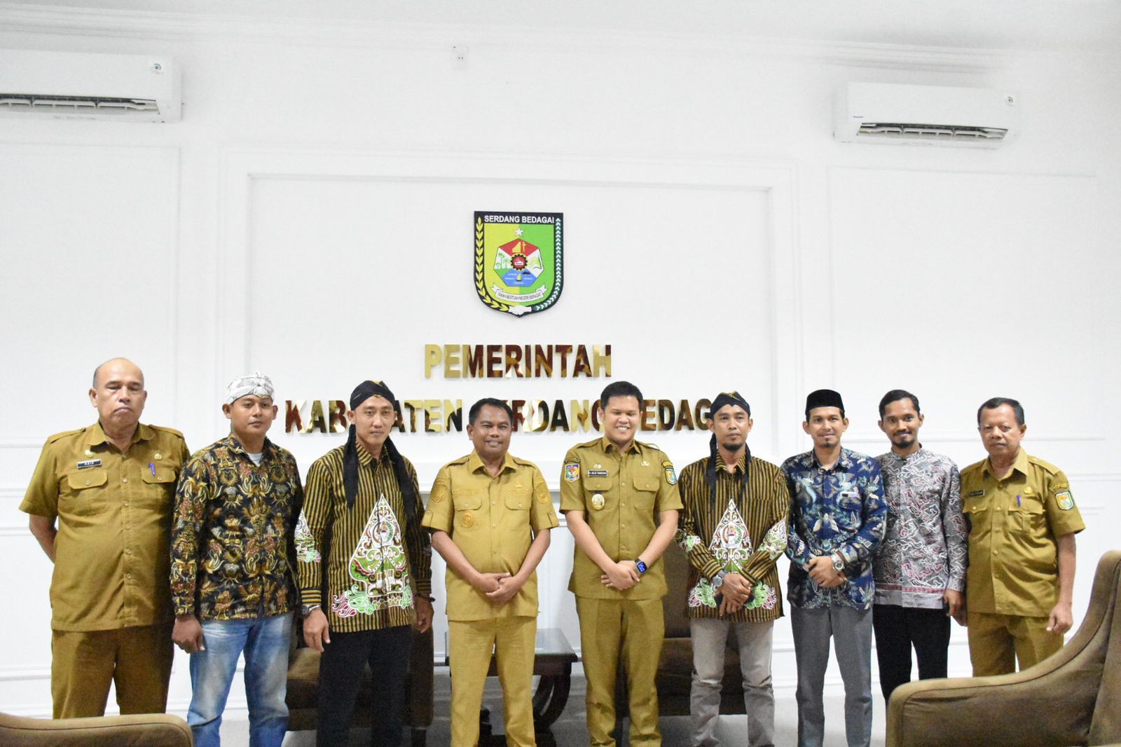 Bupati-Wabup Sergai Terima Audiensi DPD PKB Pujakesuma
