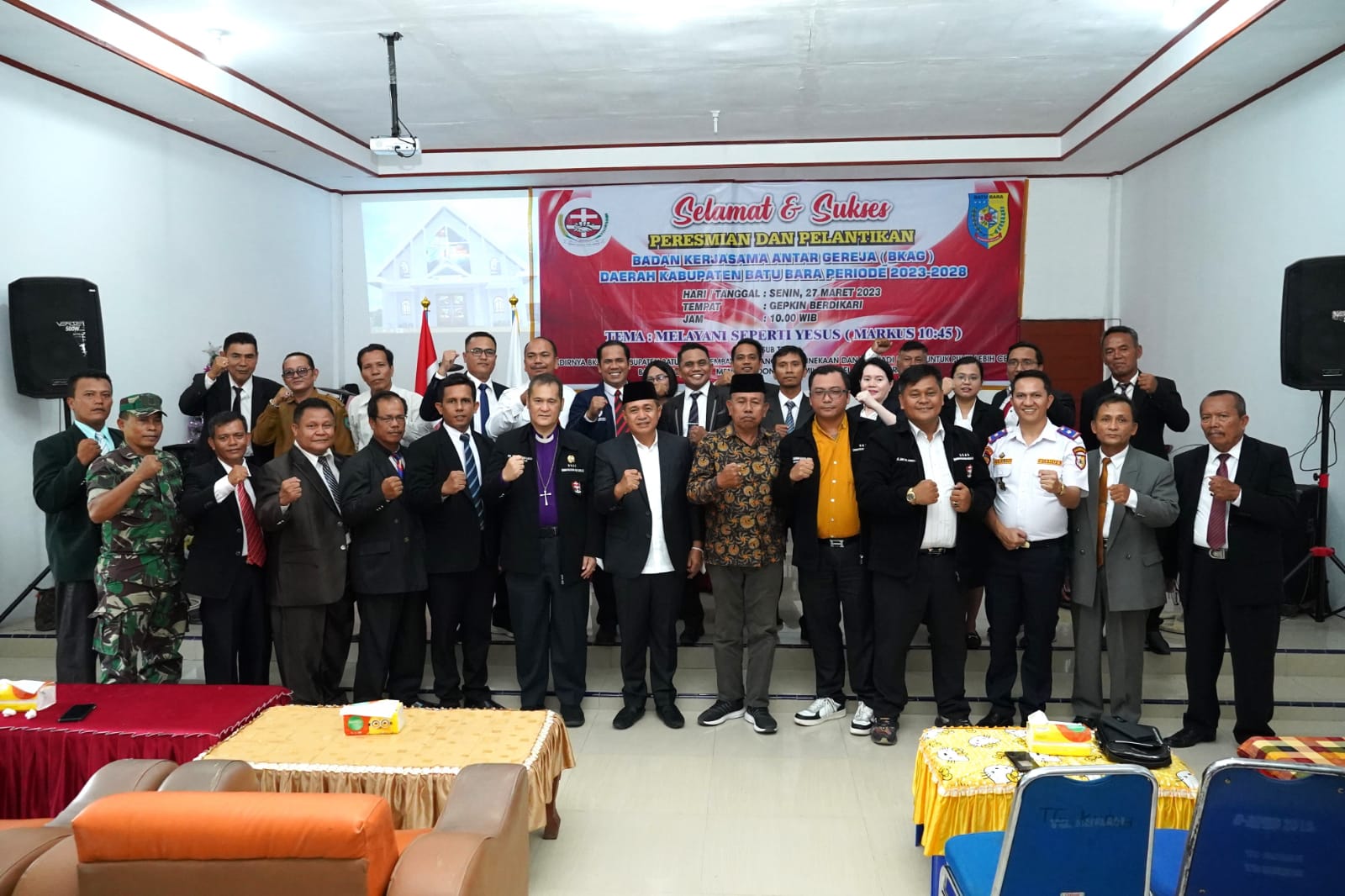 Zahir Hadiri Acara Peresmian Pengurus DPD BKAG Kabupaten Batu Bara periode 2023 – 2028