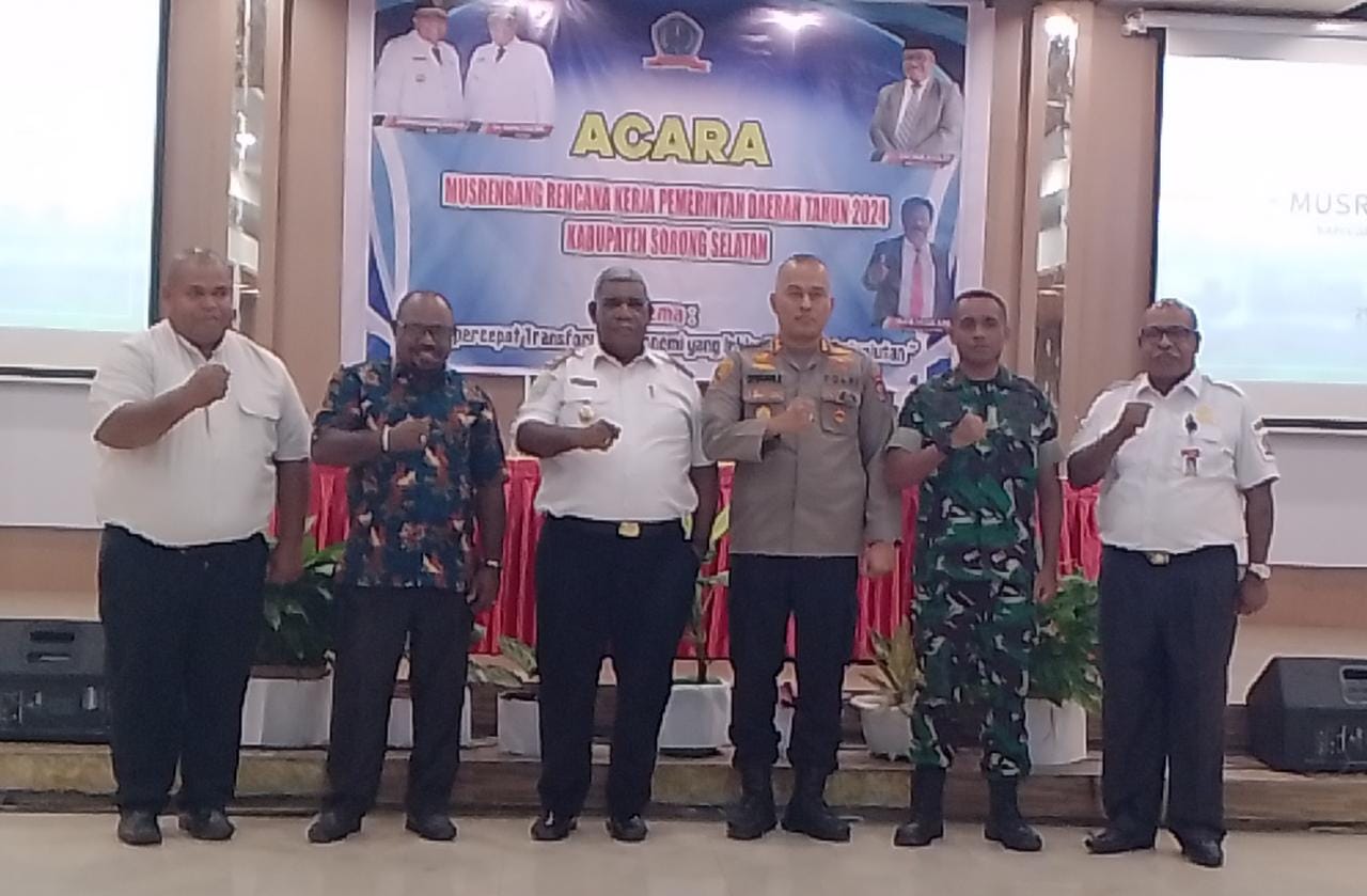 Wakil Bupati Alfons Sesa Berharap Melalui Musrenbang Kita Dapat Mewujudkan Visi dan Misi Kepala Daerah