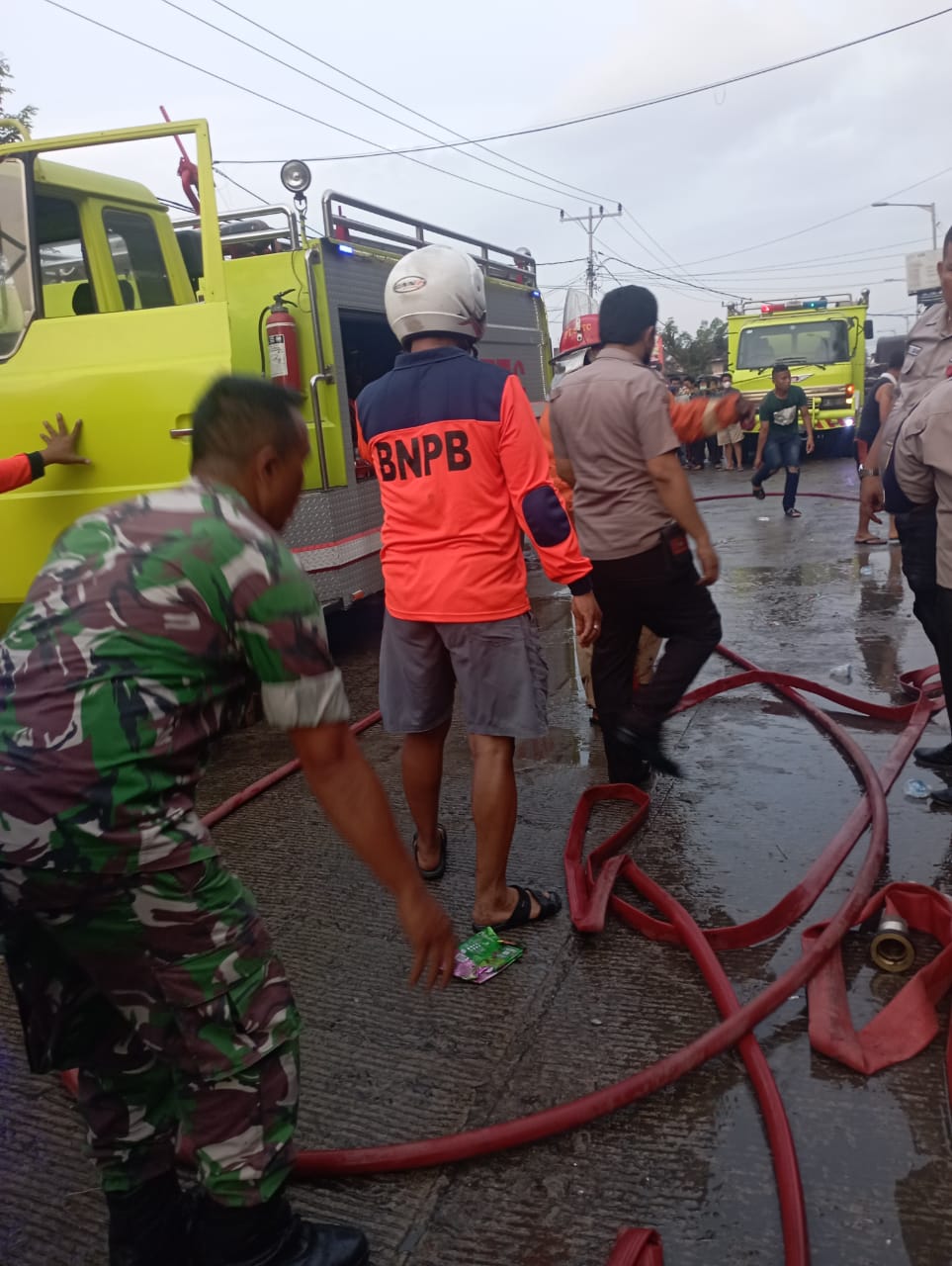 4 Ruko Hangus Terbakar di Pematang Siantar, Berikut Data Pemilik dan Dugaan Penyebab Kejadiannya