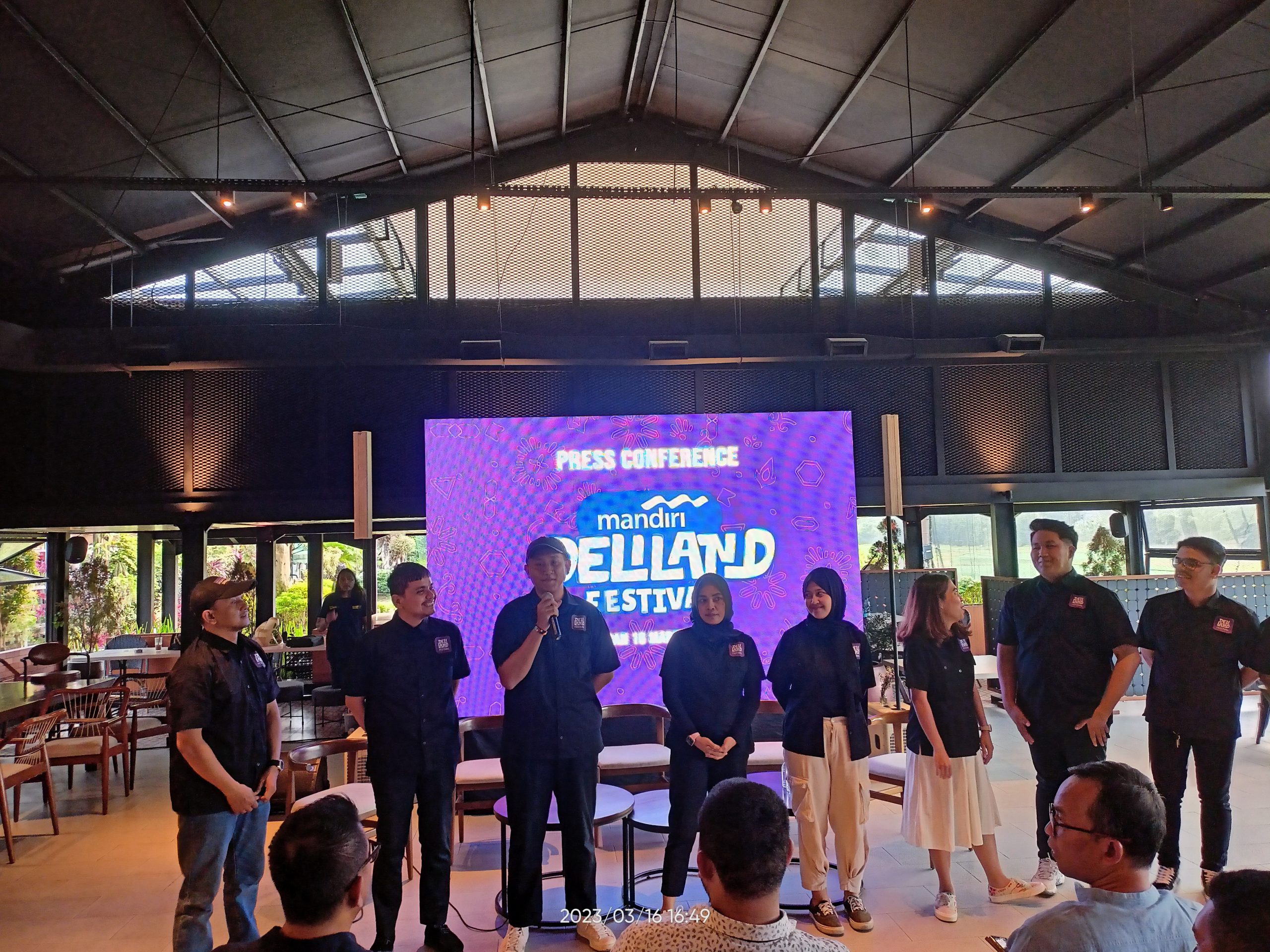 Mandiri Deliland Festival 2023 Hadir di Ex Bandara Polonia Datangkan 65 Artist Lokal dan Luar Negeri Dibuka  Tanggal 18 – 19 Maret 2023