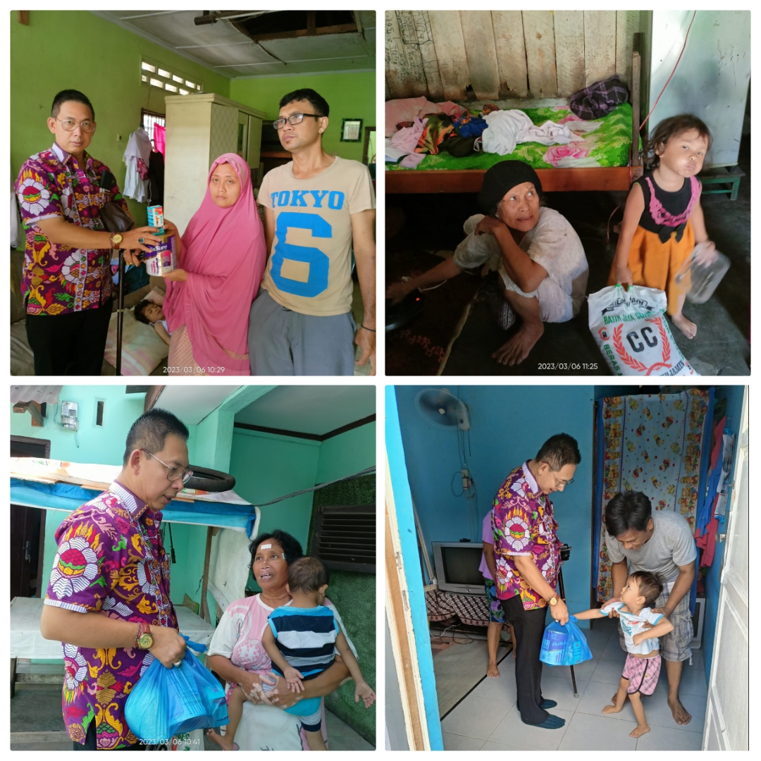 Usai Pelaksanaan Sosperda, Esok Harinya, Wong Kembali Beri Asupan Susu, Vitamin Dan Sembako kepada 5 Bayi Penderita Stunting