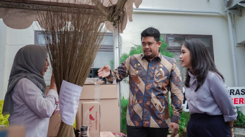 Dilibatkan Dalam Setiap Event Pemko Medan, Bobby Nasution Peduli Dengan Perkembangan UMKM
