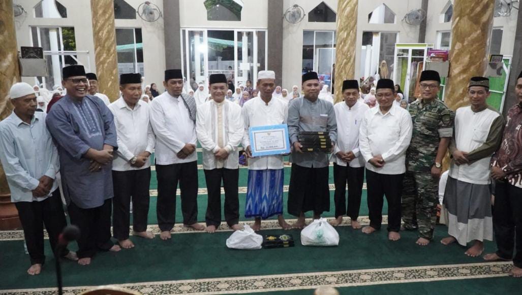 Safari Ramadhan Pemkab Langkat di Masjid Jami’ Al-Amin Desa Banyumas Sampaikan 3 Pesan