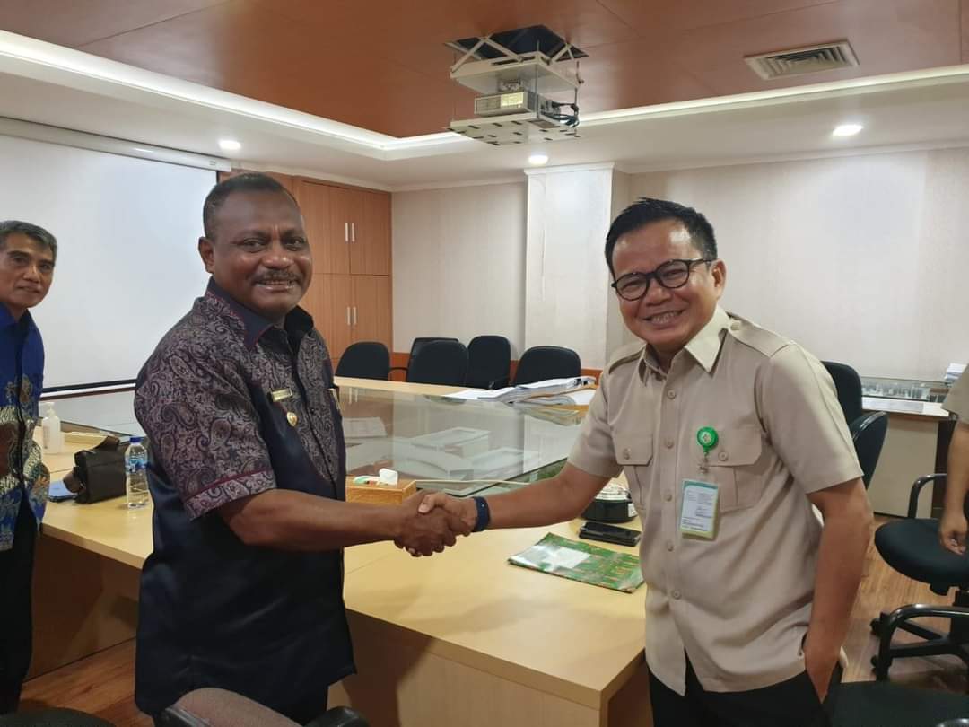 Giring Proposal Alkes, Bupati Teluk Bintuni Temui Direktur Pelayanan Fasilitas Kesehatan Republik Indonesia di Jakarta 