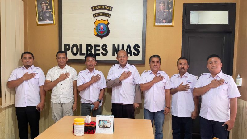 Kapolres Nias Dukung Pembentukan SMSI Di Kepulauan Nias