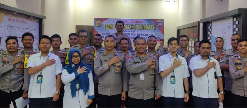 BPJAMSOSTEK Meulaboh Sinergi Bersama Polda Aceh Dalam Rangka Optimalisasi Program BPJS Ketenagakerjaan