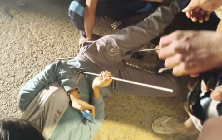 Pengguna Jalan Alami Kecelakaan Gegara Proyek Milik PT Manyang Dez