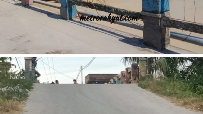 Jembatan Desa Nagur Rawan Kecelakaan, Warga Dihimbau Hati – hati Jika Ada Truk Melewati Jembatan