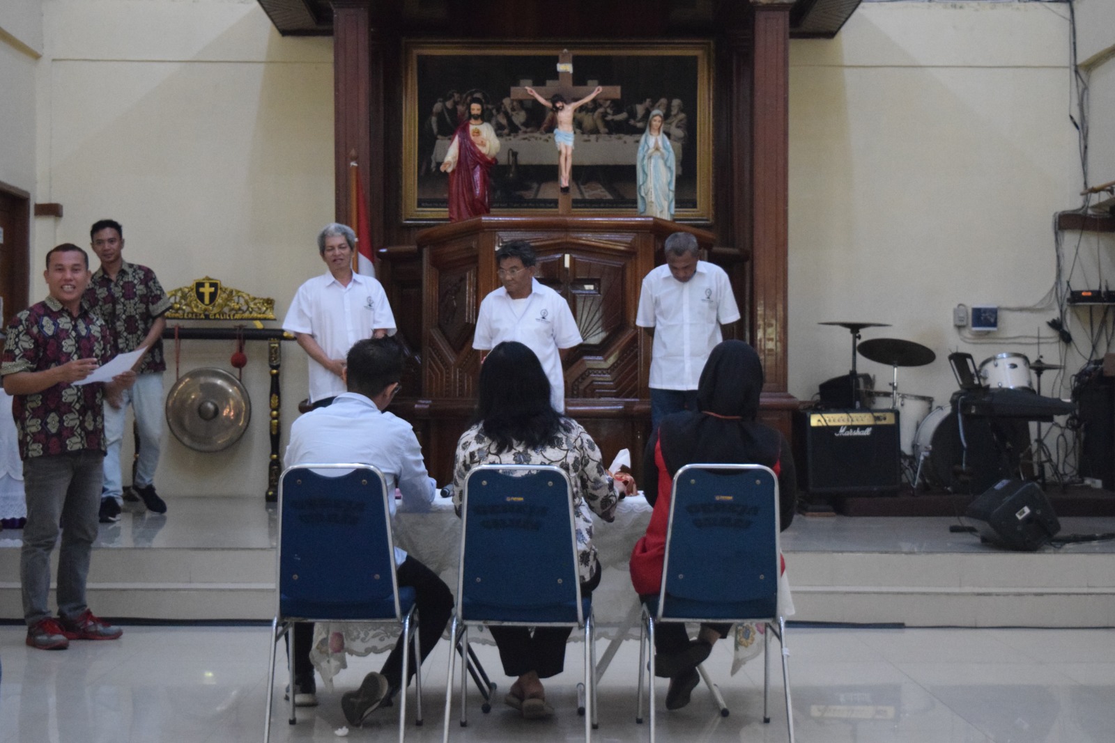 Warga Binaan Rutan Cipinang Kanwil Kumham DKI Jakarta Bersukacita Dalam Menyambut Paskah