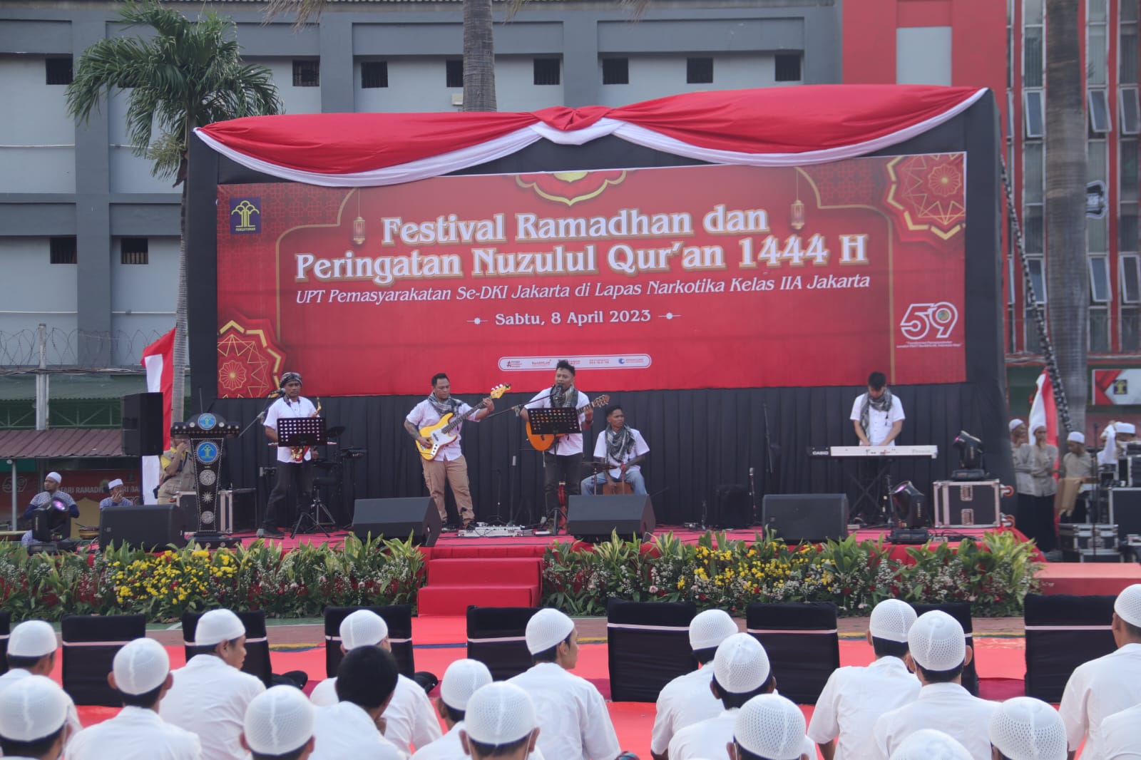 Peringati Nuzulul Qur’an 1444H, Lapas I Cipinang Berperan Aktif Meriahkan Festival Ramadhan