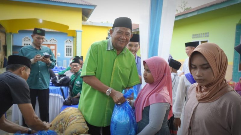 Bupati Langkat Santuni Anak Yatim & Buka Puasa Bersama PCNU