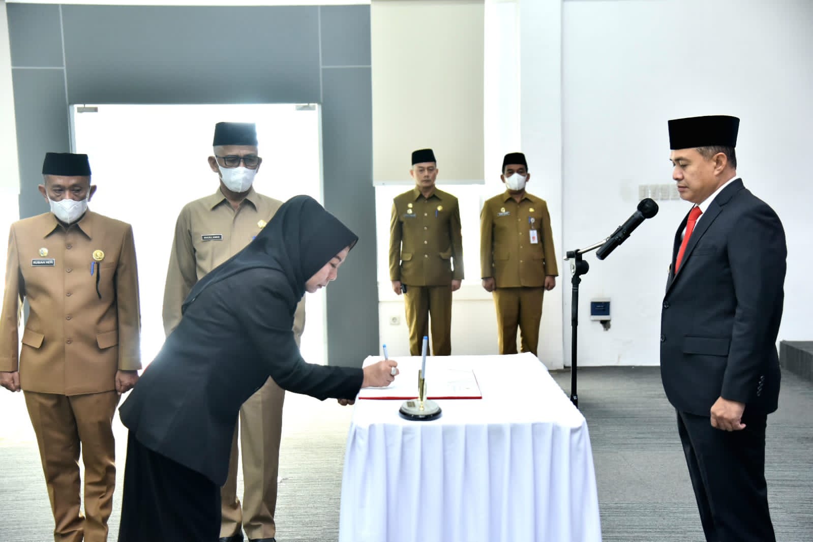 Zahir Lantik Norma Deli Siregar Sebagai Sekda Batu Bara