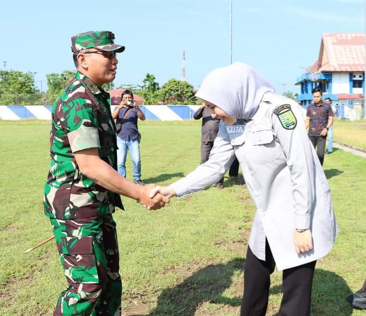 Bupati Inhu Sambut Komandan Resor Militer 031 