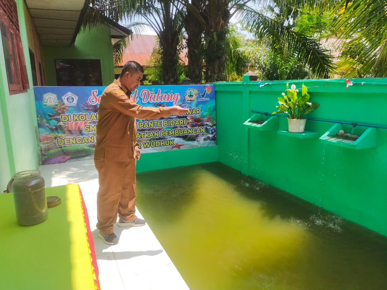 SMP N 1 Pante Bidari Maju Sebagai Perwakilan Kabupaten Aceh Timur Adiwiyata