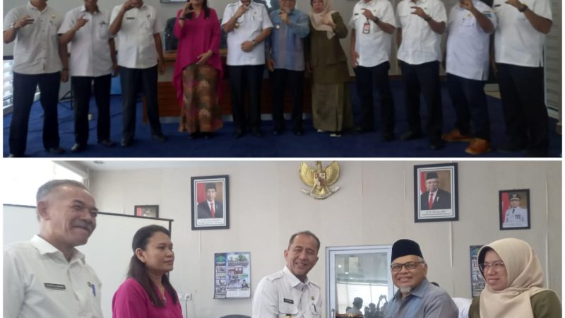 Kolaborasi Program, Wabup Inhu Sambut Kunjungan Wali Kota Sawahlunto Sumbar