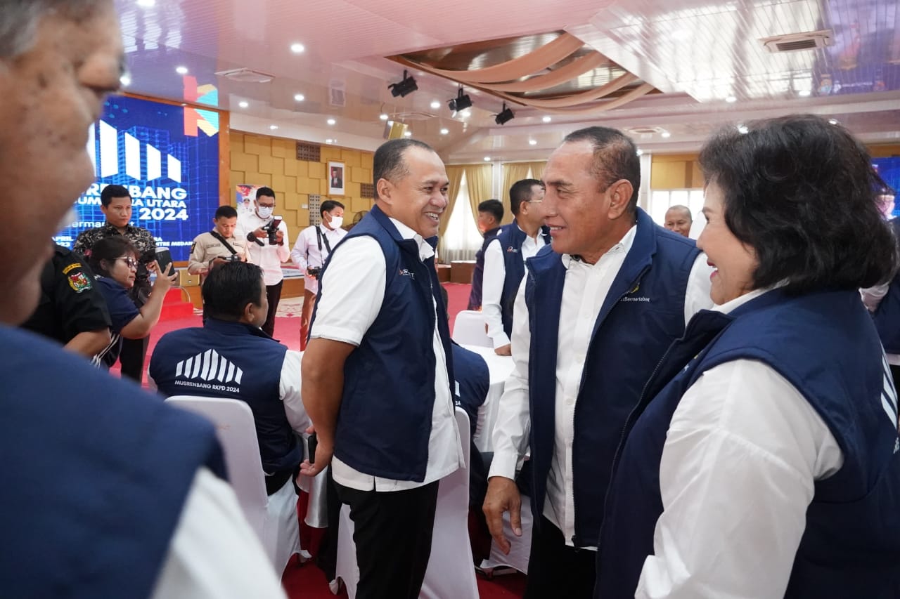 Zahir Hadiri Musrenbang RKPD Provsu 2024, Kabupaten Batu Bara Target Lokasi Pembangunan Kawasan Industri dan Pelabuhan Terpadu