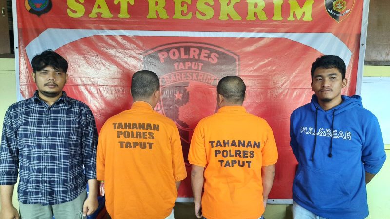 Polres Taput Jawab Keluh Kesah Warga, Sikat Pelaku Togel Dari Beberapa Tempat di Taput