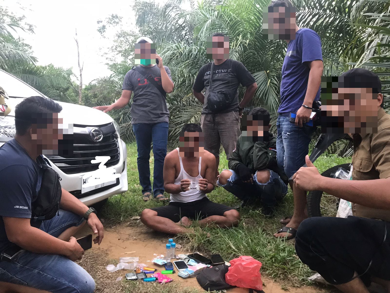 Unit Intel Kodim 0209/LB Wilayah Labuhanbatu Selatan Tangkap Bandar Narkoba di Silangkitang