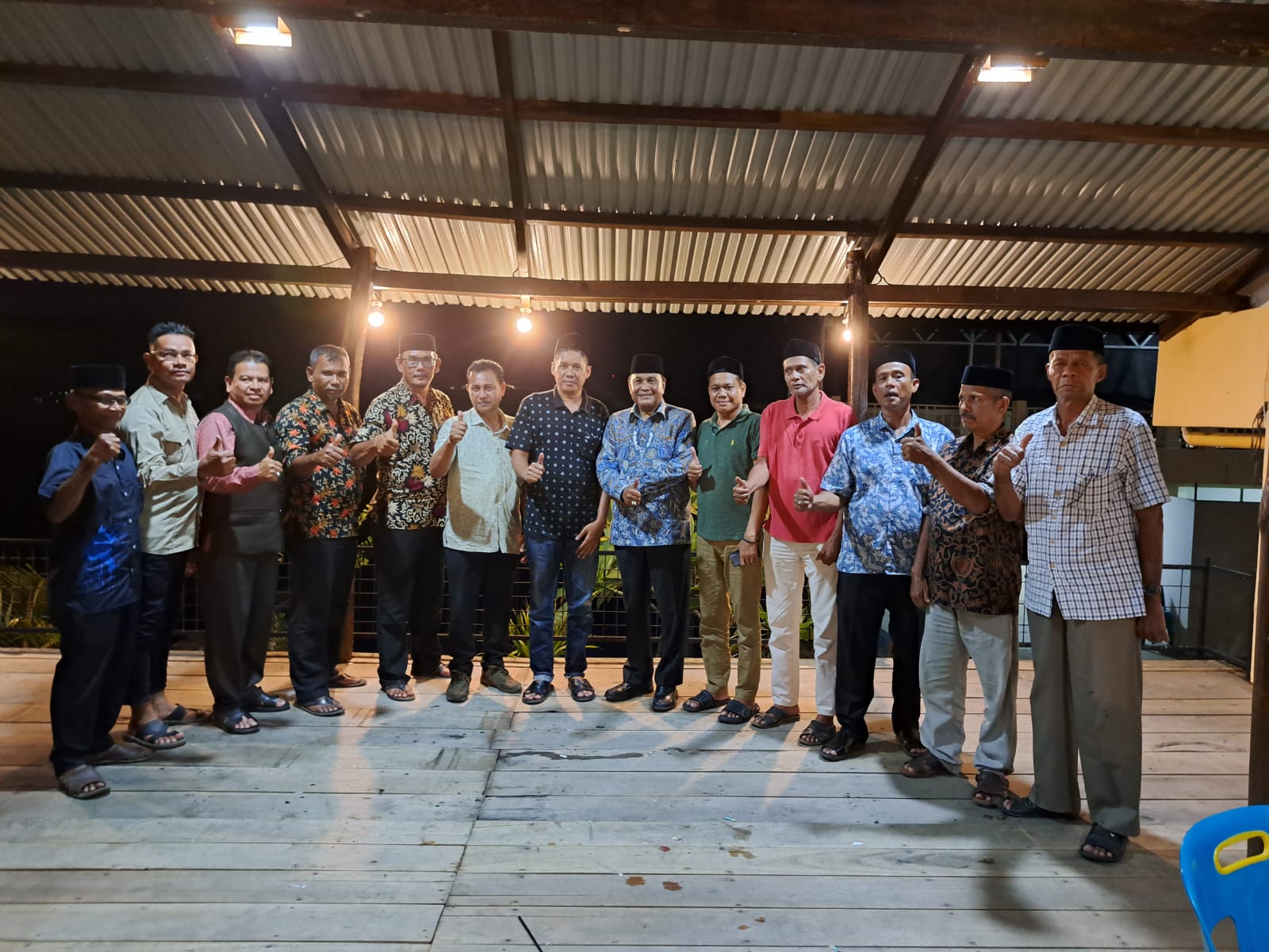 Senator Abdullah Puteh Silaturahmi Dengan Tokoh Masyarakat Aceh Besar