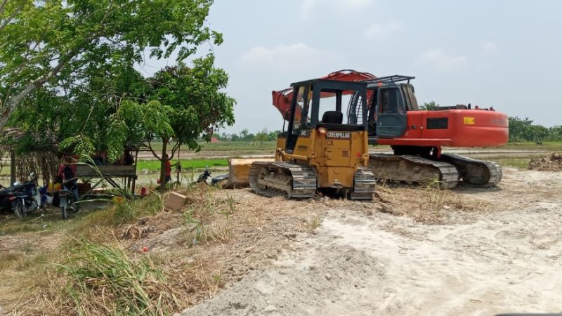 Tinjau Lokasi Pembangunan, Ketua LSM PON Ariadi Optimis Sport Center Selesai Sesuai Jadwal