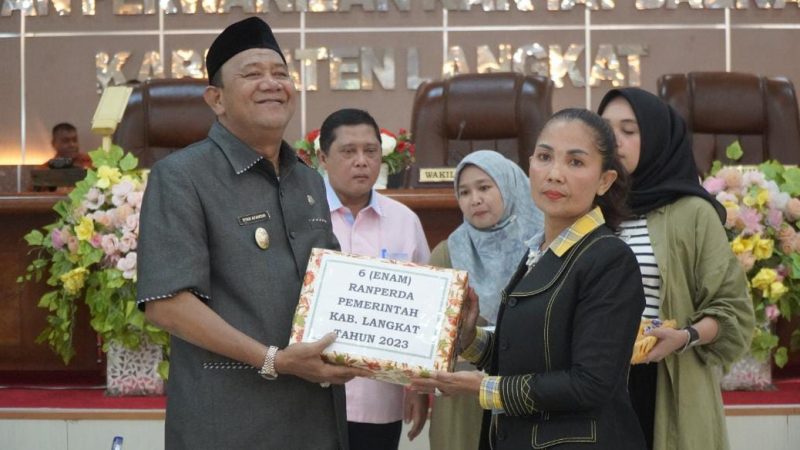 Paripurna DPRD Kab. Langkat,Bahas Ranperda Pemkab Langkat & Ranperda Inisiatif