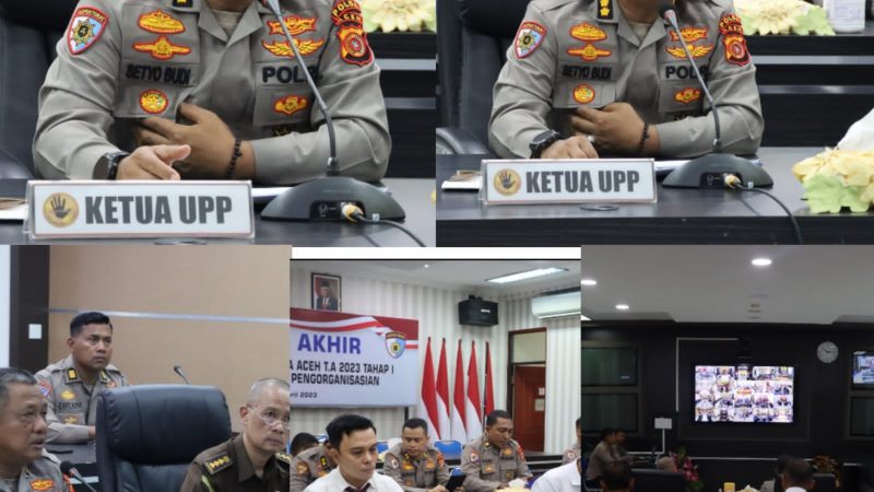 Irwasda Polda Aceh Berikan Arahan Kepada Ketua UPP Kabupaten/Kota*