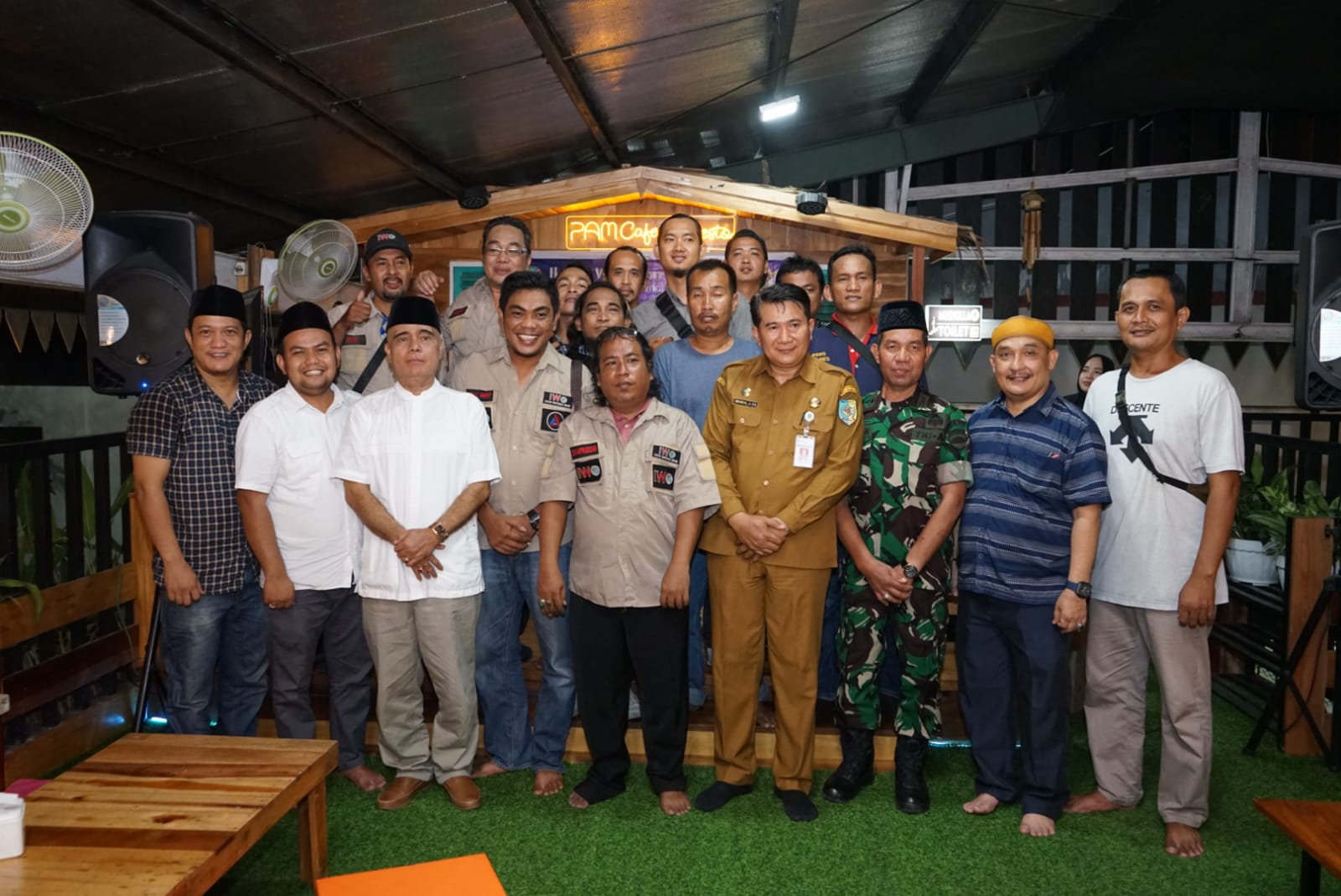 Bupati Asahan Ikuti Buka Puasa Bersama Ikatan Wartawan Online