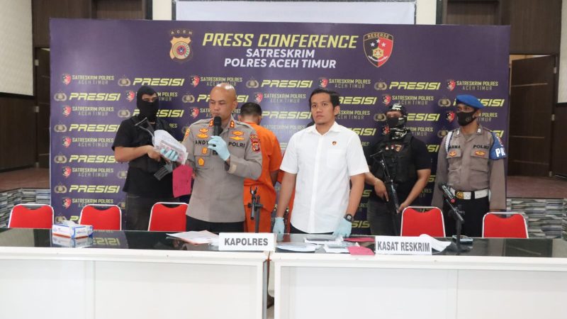 Polres Aceh Timur Bongkar Pelaku Penyelundup Pengungsi Rohingya