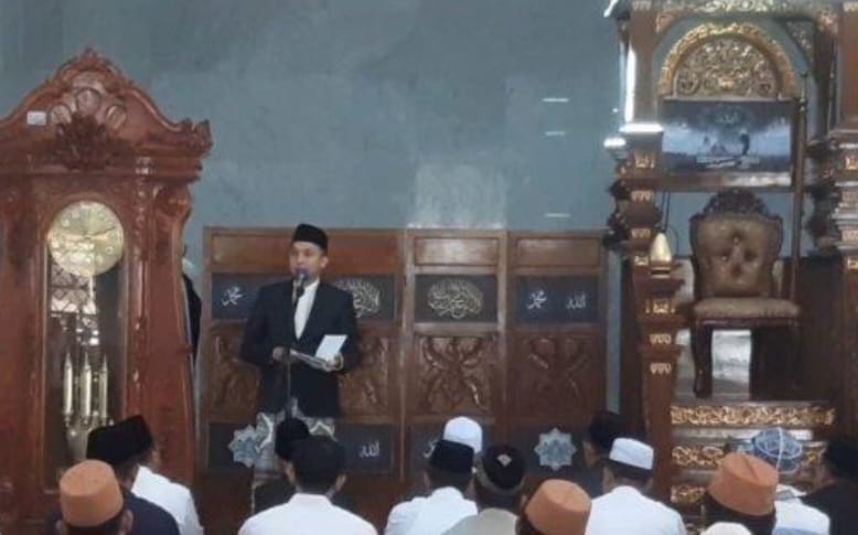Bupati Ogan Ilir Laksanakan Sholat Idul Fitri Di Masjid An Nur Tanjung Senai