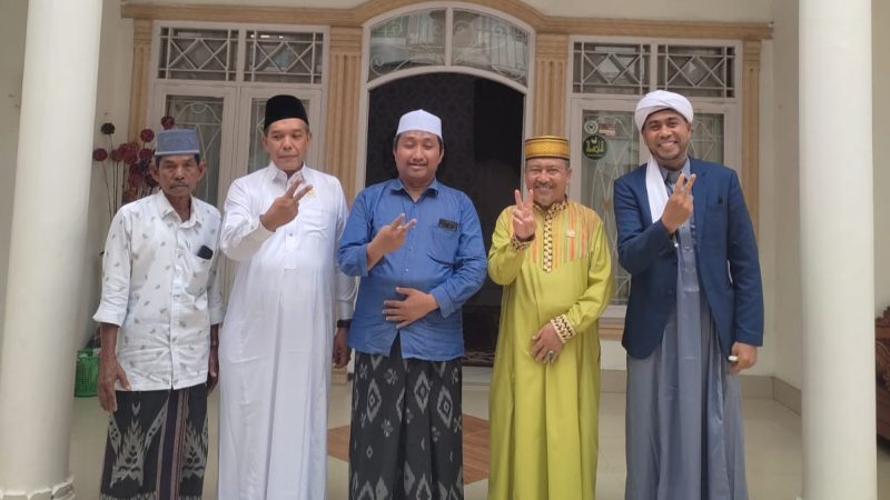 H. Muzakkir Ketua PAS Aceh Kota Langsa Kunjungi Ulama Saat Lebaran