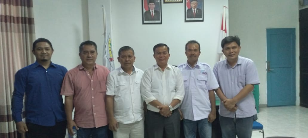 Pimpinan DPRD Kabupaten Nias Terima Audiensi Pengurus SMSI Kepulauan Nias