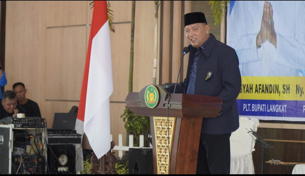 Halal Bi Halal & Hadiri Pengukuhan LPTQ, Syah Afandin: Jaga Kebersamaan untuk Kondusifitas Langkat