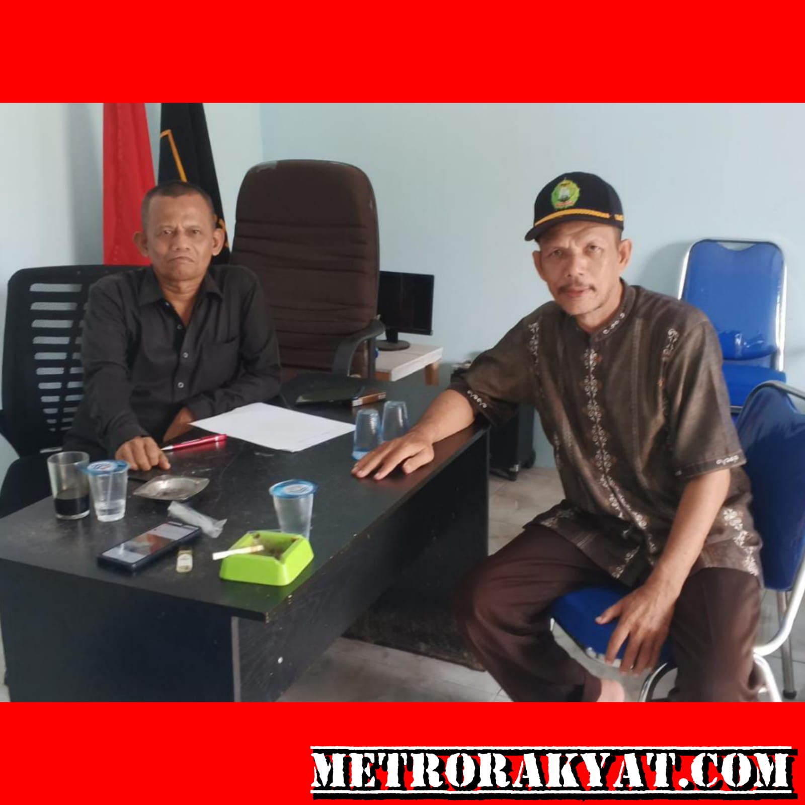 Ketua partai umat DPD Kabupaten Bireuen Mustafa Hamzah Mengundang Ketua Umum Lembaga Aceh Bersatu LEMBATU