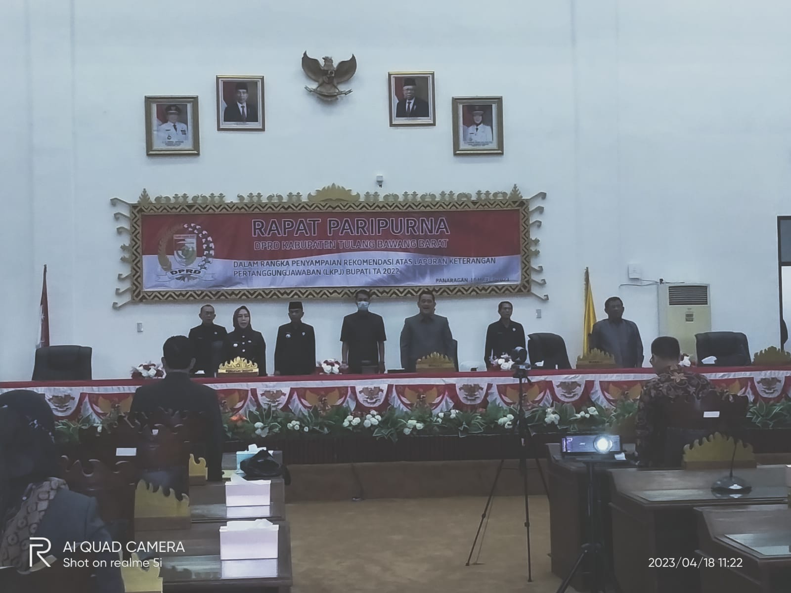 Busroni pimpin Sidang Paripurna LKPJ TA 2022