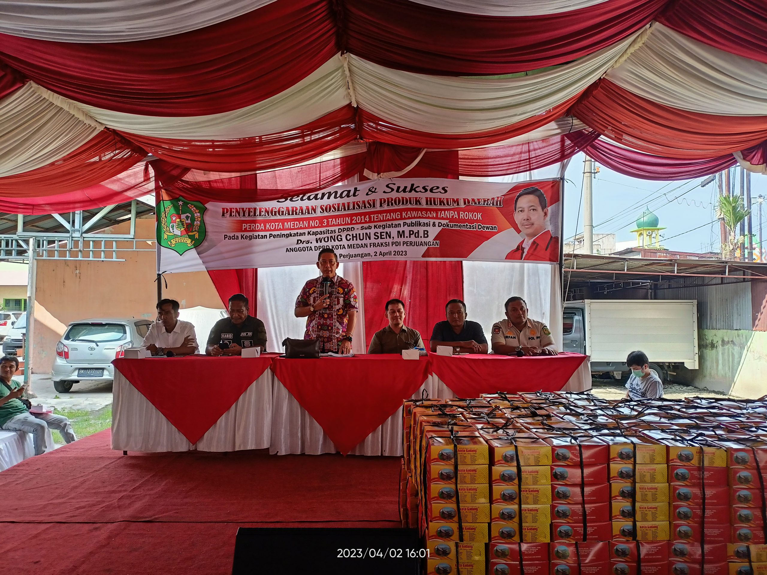 Sosperda Tentang Kawasan Tanpa Rokok, Wong Chun Sen Tarigan Ingatkan Bahaya Rokok Bagi Kesehatan